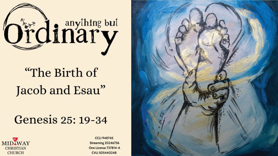 Thumbnail image for sermon: The Birth of Jacob and Esau Genesis 25: 19-34