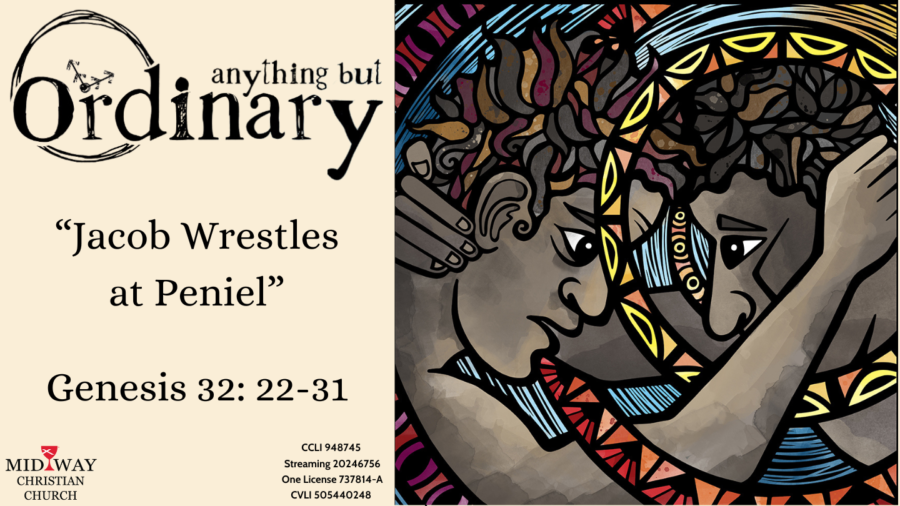 Thumbnail image for sermon: "Jacob Wrestles at Peniel" Genesis 32: 22-31